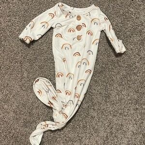 Canon’s Earthy Rainbow Knot Gown from Caden Lane